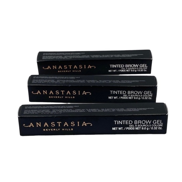 Anastasia Beverly Hills Other - Anastasia Tinted Brow Gel - Chocolate Set of 3